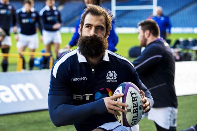 Josh Strauss ahead of the opening clash with Ireland. Picture: SNS