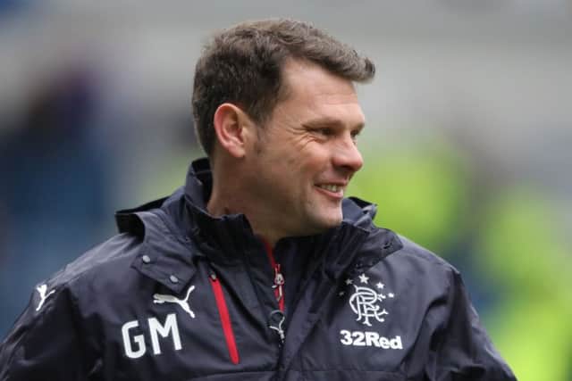 Rangers interim head coach Graeme Murty. Picture: PA