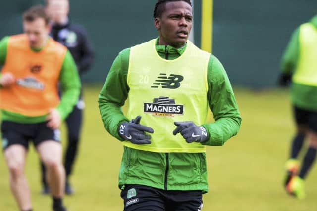 Celtic's Dedryck Boyata prepares for Saturday's Premiership match against Motherwell. Picture: Alan Harvey/SNS