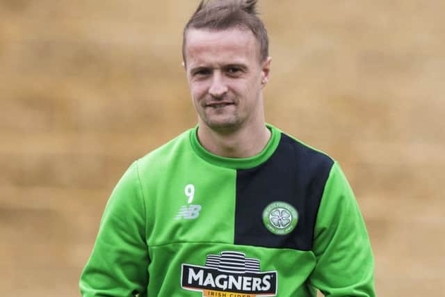 Leigh Griffiths has been in training this week but won't make Saturday's Premiership clash with Motherwell. Picture: Alan Harvey/SNS