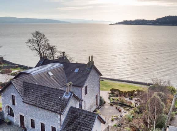 Dunclutha House, near Dunoon, has a panoramic view of Holy Loch