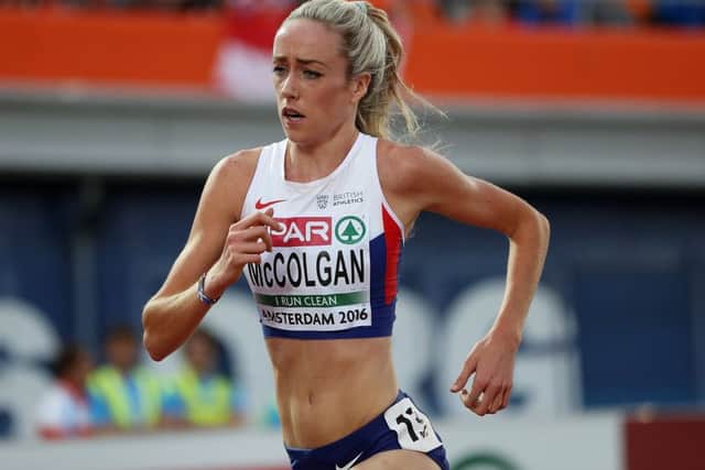 Eilish McColgan takes on fellow Scot Steph Twell in the 3,000m. Picture: Getty.