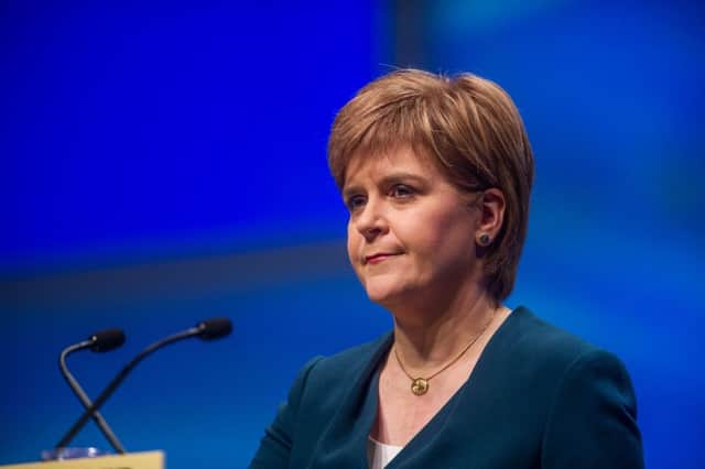 Sturgeon was pressed on Health and Justice. Picture: John Devlin
