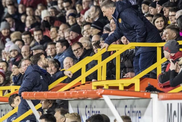 Motherwell assistant manager James McFadden has blasted Aberdeen fans for their treatment of Mark McGhee. Picture: SNS