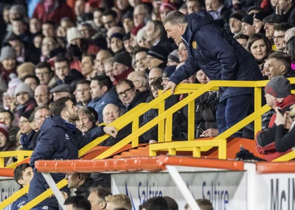 Motherwell assistant manager James McFadden has blasted Aberdeen fans for their treatment of Mark McGhee. Picture: SNS