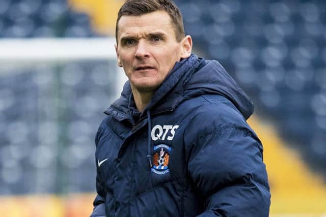 Kilmarnock caretaker manager Lee McCulloch