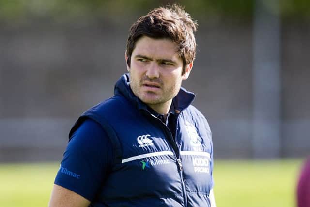 Marcus Di Rollo's spell is over. Picture: Graham Stuart/SNS
