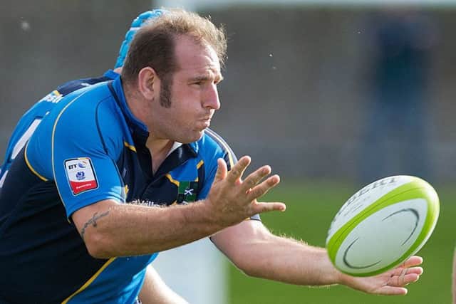 Boroughmuir grabbed the bonus point when Dale Robertson was driven over