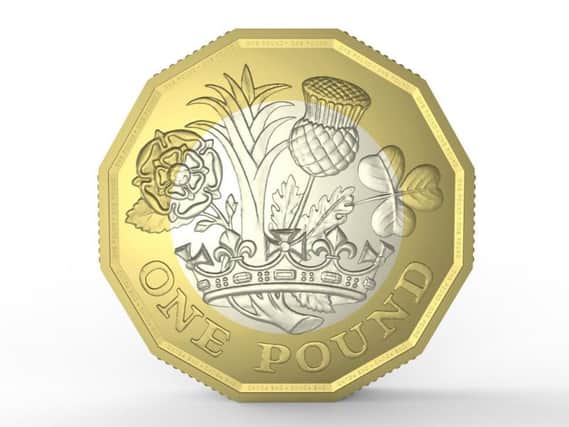 The new 1 is claimed to be the most secure coin in the world. Picture: Royal Mint