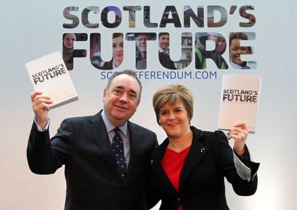 Scotland's former First Minister Alex Salmond and First Minister Nicola Sturgeon. Picture: Andrew Milligan/PA Wire