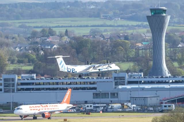 It is hoped the planned cut to air passenger duty will boost growth at Edinburgh Airport. Picture: Ian Georgeson