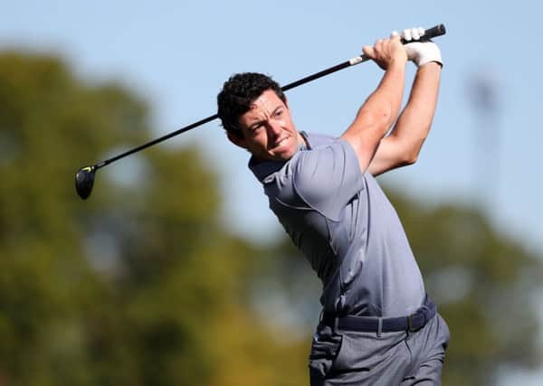 Rory McIlroy praised President Donald Trump's game after a round at Doral. Picture: David Davies/PA Wire