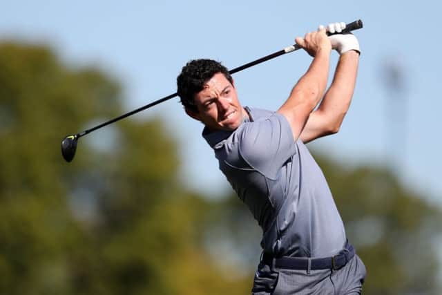 Rory McIlroy praised President Donald Trump's game after a round at Doral. Picture: David Davies/PA Wire