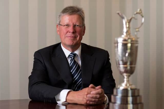 Martin Slumbers - very pleased that Muirfield is voting again. Picture: R&A.