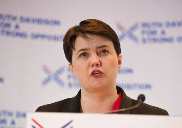 Ruth Davidson. Picture: John Devlin