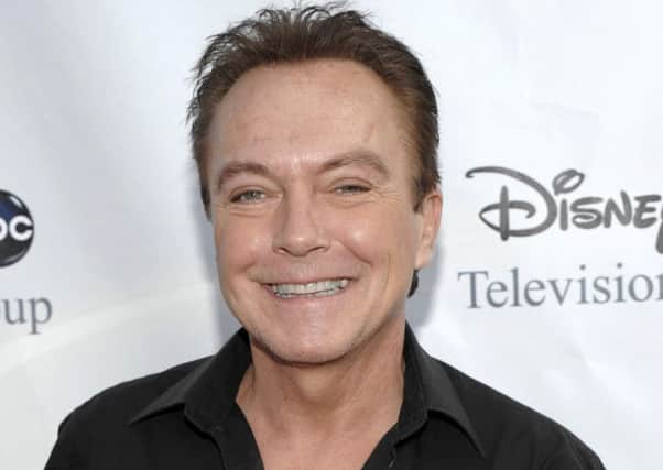 David Cassidy, best known for his role as Keith Partridge on "The Partridge Family".Â (AP Photo/Dan Steinberg, File)