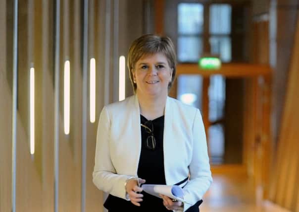 First Minister Nicola Sturgeon recently announced she would start mentoring a young woman. Picture: Lisa Ferguson