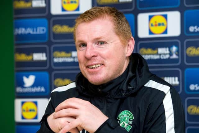 Hibs head coach Neil Lennon. Picture: Ross Parker/SNS