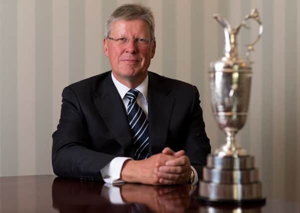 R&A chief executive Martin Slumbers says he is considering offering the Open Championship prize money in dollars rather than pounds. Picture: R&A