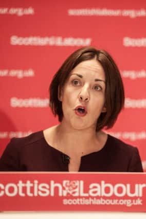 Kezia Dugdale tried to defuse the row this morning. Picture: John Devlin