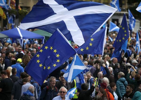Nationalists and their pro-union opponents would face a different set of arguments a second time around. Picture: Jane Barlow/PA