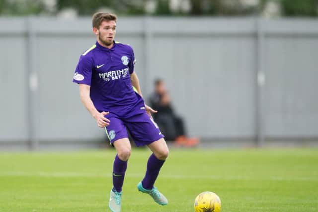 Hibs' Sam Stanton is on loan at Dumbarton. Picture: John Devlin