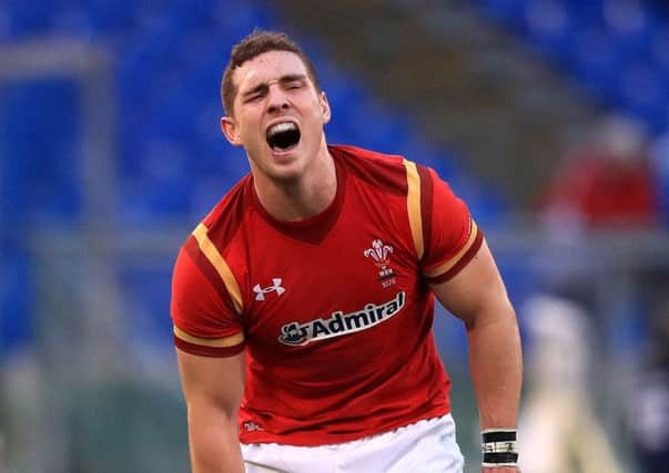 George North has returned from injury for Wales. Picture: PA