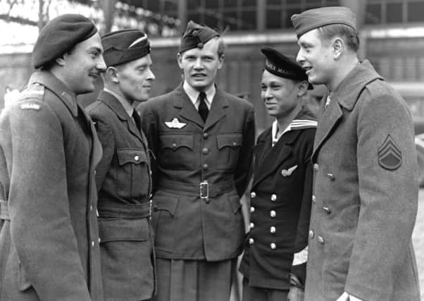 Polish, Czech, Dutch, Norwegian and American servicemen in Europe during the Second World War. PICTURE: Getty Images