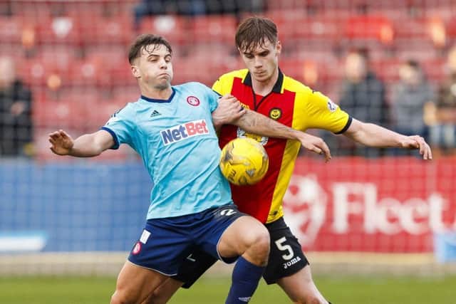 Hamilton and Partick Thistle are among the seven clubs in danger of relegation. Picture: SNS