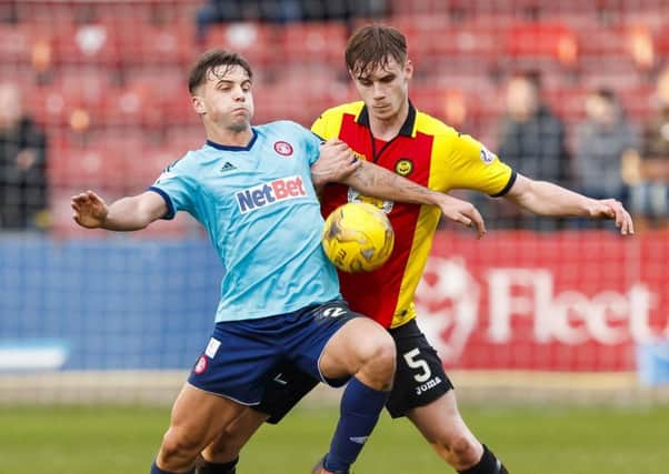 Hamilton and Partick Thistle are among the seven clubs in danger of relegation. Picture: SNS