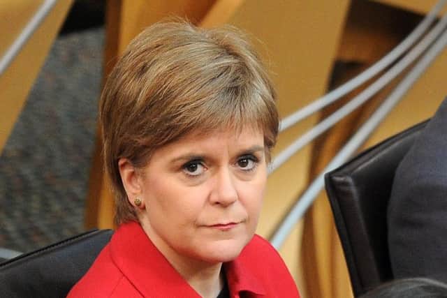 First Minister Nicola Sturgeon believes the Tories will 'betray penisoners yet again". Picture: Lisa Ferguson