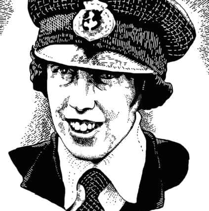 Victoria Drummond,  Engineer, (1894-1978), was  the first female marine engineer in Britain and the first British woman to serve as chief engineer with the Merchant Navy. As a result of her courage under fire at sea during World War II, she was awarded a MBE in 1941 and was the first woman to receive the Lloyd's War Medal for Bravery at Sea. PIC The Wallace Monument.