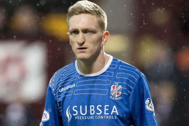 Cowdenbeath defender 
Dean Brett has been banned for eight games, four of which are suspended, for allegedly homophobic tweets. He is also accused of gambling on more than 6,000 football matches, in breach of SFA rules.