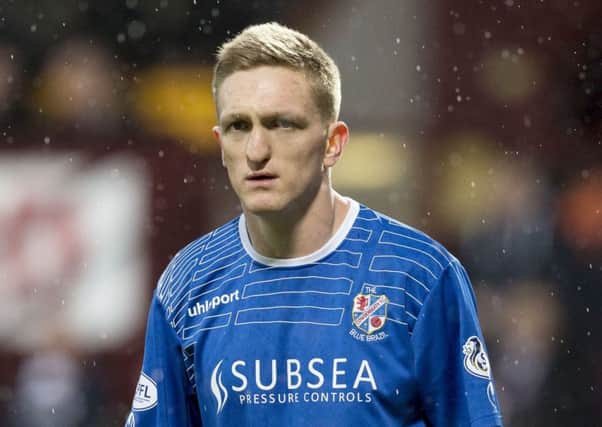 Cowdenbeath defender 
Dean Brett has been banned for eight games, four of which are suspended, for allegedly homophobic tweets. He is also accused of gambling on more than 6,000 football matches, in breach of SFA rules.