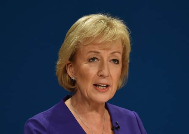 Andrea Leadsom will meet fellow farming ministers in Edinburgh today. Picture: Joe Giddens/PA Wire