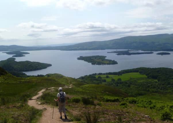 Loch Lomond is a favourite destination for camping.