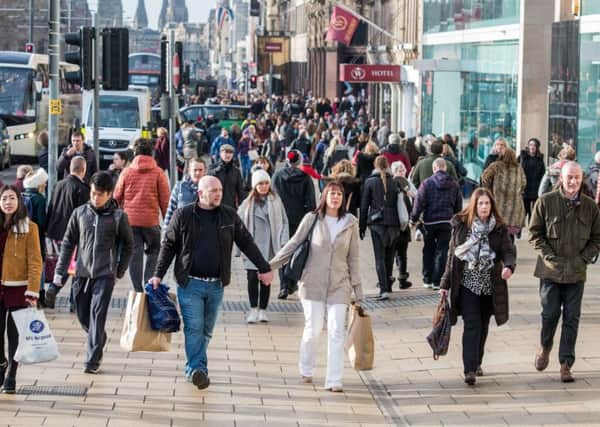 Free-spending shoppers have been underpinning economic growth, but a slowdown is looming. Picture: Ian Georgeson