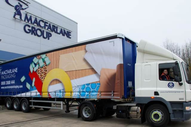 Macfarlane saw its annual profits drive up 15%. Picture: Contributed