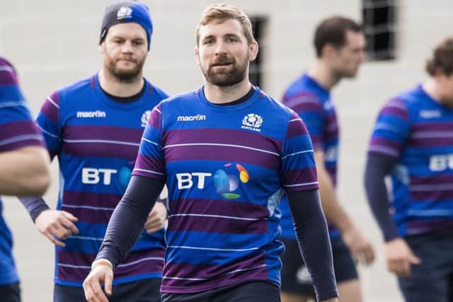 John Barclay will captain Scotland against Wales. Picture: Gary Hutchison/SNS/SRU