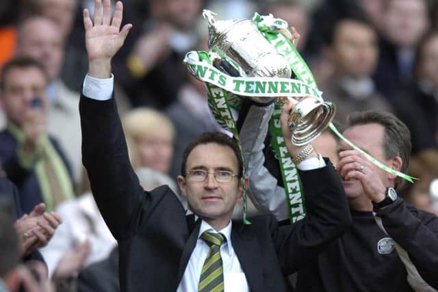 Martin O'Neill was in charge of Celtic for five years. Picture: Neil Hanna