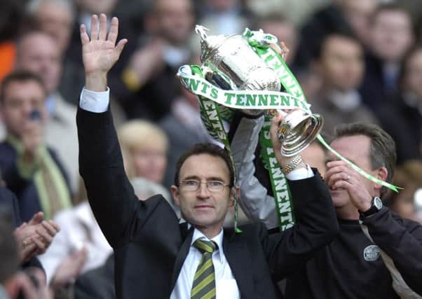 Martin O'Neill was in charge of Celtic for five years. Picture: Neil Hanna