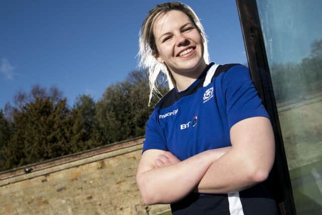 Scotland Womens captain Lisa Martin says the narrow defeat by Ireland has given her team belief that they can win at Broadwood. Picture: SNS/SRU