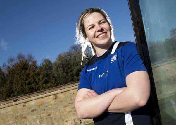 Scotland Womens captain Lisa Martin says the narrow defeat by Ireland has given her team belief that they can win at Broadwood. Picture: SNS/SRU