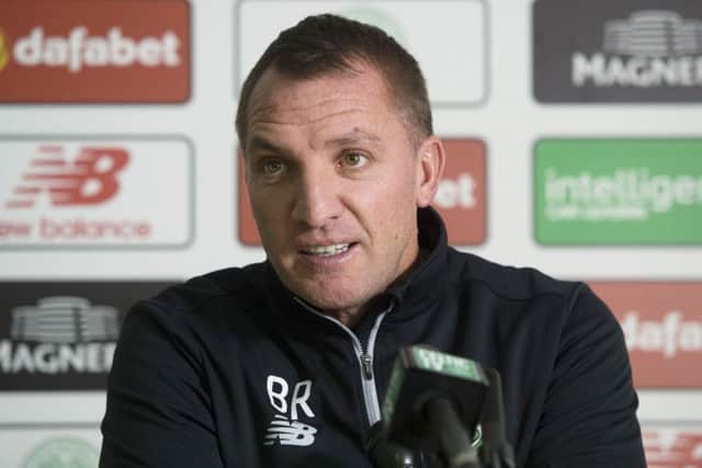Brendan Rodgers has insisted that careers could be ended unless match officials take a tougher stance. Picture: SNS.