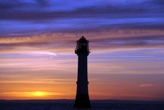 The Bell Rock lighthouse sits on a reef 11 miles off the coast of Arbroath and celebrated its 200th anniversary in 2011. Picture:  Ian Rutherford/TSPL