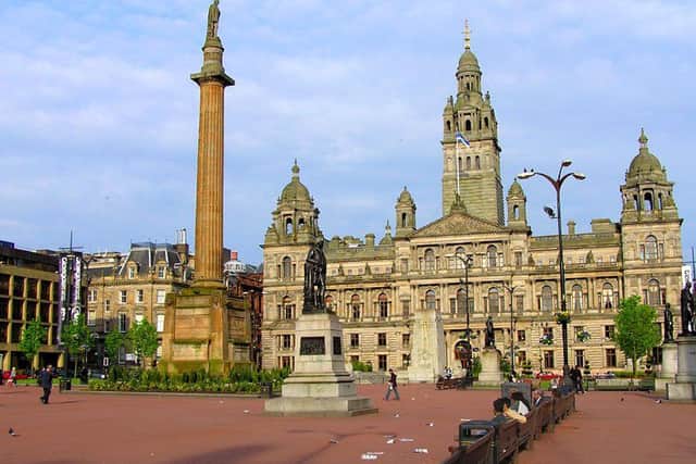 George Square was named after King George III. Picture: Wikimedia Commons