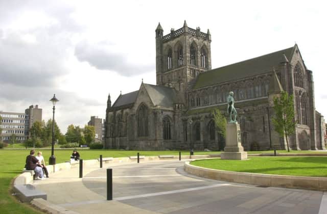Paisley Abbey is one of the town's architectural jewels. Picture: Allan Milligan/TSPL