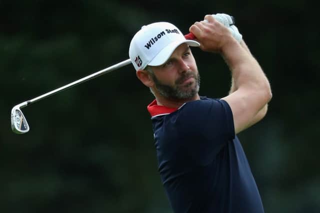 Paul Waring of England plays his second shot into the ninth green during the second round of the Joburg Open. Picture: Warren Little/Getty Images)