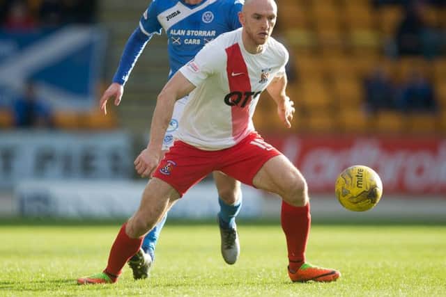 Conor Sammon netted in Kilmarnock's defeat of St Johnstone. Picture: SNS/Graham Stuart