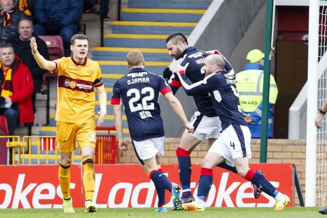 Dundee routed Motherwell with superb first-half performance. Picture: SNS/Roddy Scott